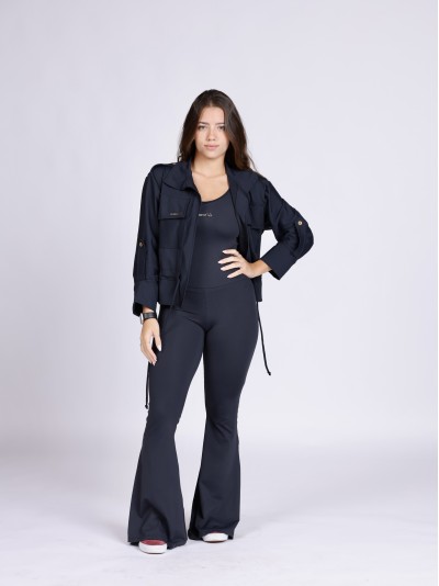 Casaco com bolso Atletich Cor:Preto