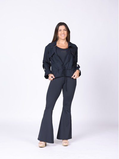 Casaco com bolso Atletich Cor:Preto