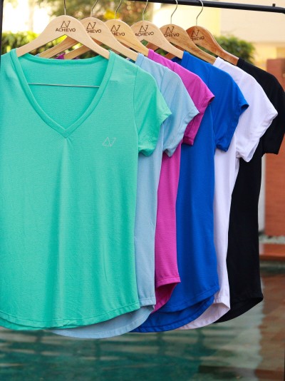 Camiseta Baby Look Gola V 